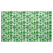 60er 70er Mod Retro-Stoffmuster Stoff (Yard (91,4 cm))