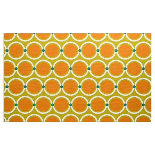 60er 70er Moderne fette Stoffmuster Stoff (Yard (91,4 cm))