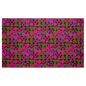 60er 70er nostalgisches Retrogewebe Stoff (Fat Quarter (45,7 x 55,9 cm))