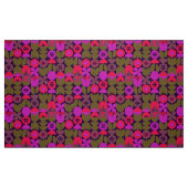 60er 70er nostalgisches Retrogewebe Stoff (Fat Quarter (45,7 x 55,9 cm))