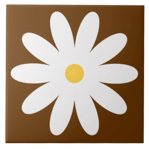 60er 70er Retro Blume Fliese