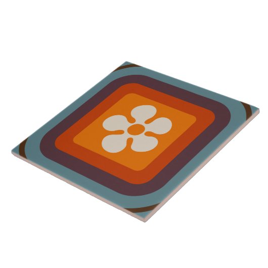 60er 70er Retro-Fliese Fliese (Seite)