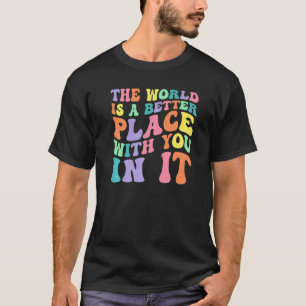 60er 70er Retro-Psychische Gesundheit Bewusstsein  T-Shirt