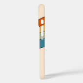 60er 70er Retro Streifen Case-Mate iPhone Hülle (Rückseite / Links)