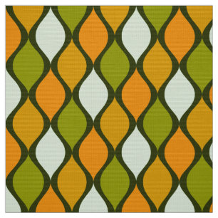 60er 70er Retro Superfarbpalette Stoff