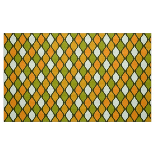 60er 70er Retro Superfarbpalette Stoff (Fat Quarter (45,7 x 55,9 cm))