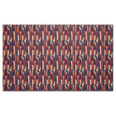 60er 70er Retro Vintages Gewebe Stoff (Fat Quarter (45,7 x 55,9 cm))