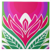 60er 70er Retromuster Keramik Fliesen (Vorderseite)