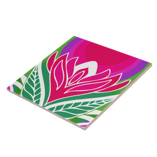 60er 70er Retromuster Keramik Fliesen (Seite)