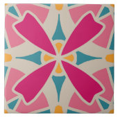 60er 70er Retromuster Keramik Fliesen (Vorderseite)