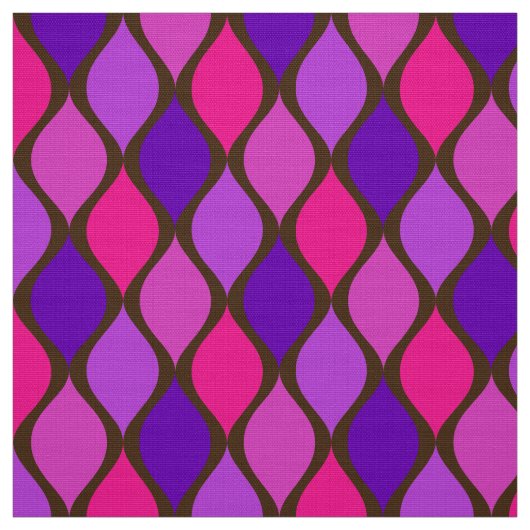 60er 70er Super Retro Farbpalette Stoff (Muster)