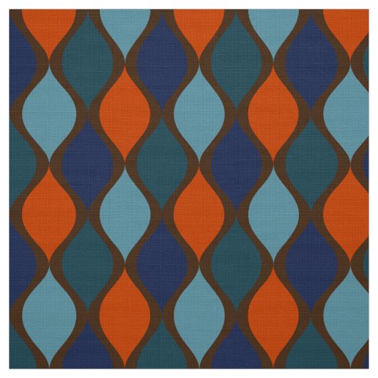 60er 70er Super Retro Farbpalette Stoff (Muster)