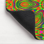 60er Blumen-Spaß...... Mousepad (Ecke)