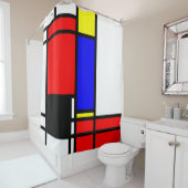 60er Chic-Duschvorhang Duschvorhang (Beispiel)