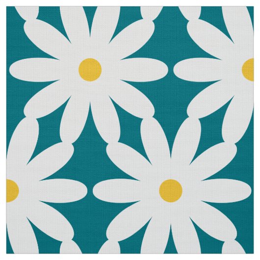 60er daisy Retro Vintager Stoff (Muster)