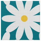 60er daisy Retro Vintager Stoff (Nahaufnahme)