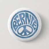 60er Frieden Bernie Button (Vorderseite)