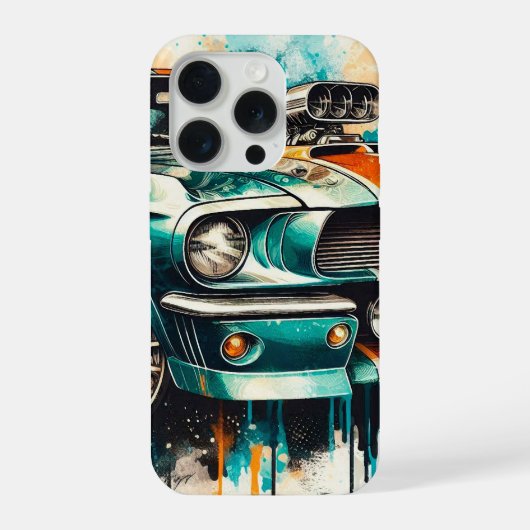 60er iPhone hülle (Rückseite)