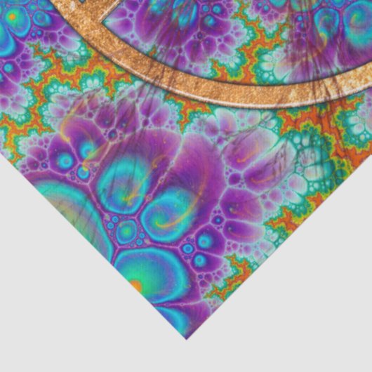 60er Jahre Groove GIFT Seidenpapier (Detail)