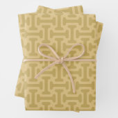 60er-Jahre Papiermuster Geschenkpapier Set (Beispiel)