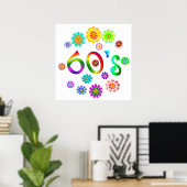 60er Liebe Poster (Heimbüro)