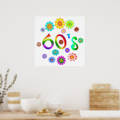 60er Liebe Poster (Küche)