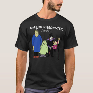 60er Milton das Monster Show Characters and Logoty T-Shirt