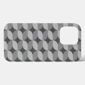 60er Mono Gemustert Case-Mate iPhone Hülle (Rückseite (Horizontal))