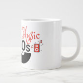 60er Music - Jumbo-Tasse (Rechts)