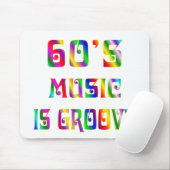 60er Musik Mousepad (Mit Mouse)