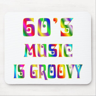 60er Musik Mousepad