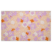 60er nahtlose Blume Muster sehr Retro! Stoff (Fat Quarter (45,7 x 55,9 cm))
