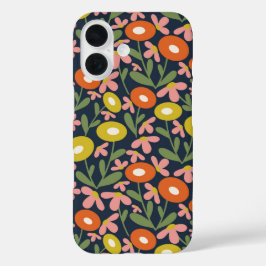 60er Retro Summer Super Lemon iPhone 16 Hülle