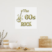 60ER ROCK POSTER (Küche)