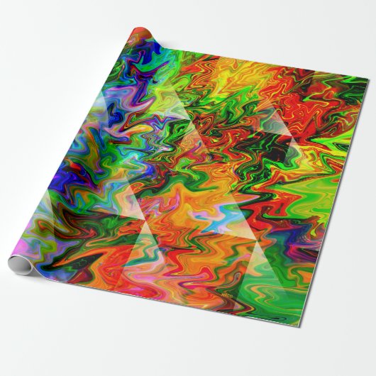60er Spaß.. Geschenkpapier (Ungerollt)