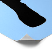 60er Spy Girl Poster (Ecke)