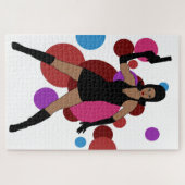 60er Spy Girl Puzzle (Horizontal)