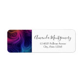 60er Vibe Circles & Wirbel Cooles Muster (Vorne)