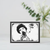 60er Zombie Postkarte (Stehend Vorderseite)