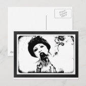 60er Zombie Postkarte (Vorne/Hinten)