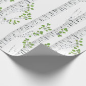 60lb Wrapping Paper Roll Deer Doe Buck Woodland Hu Geschenkpapier (Ecke)