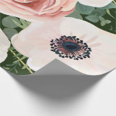 60lb Wrapping Paper Roll Geometric Garden Hunter Geschenkpapier (Ecke)