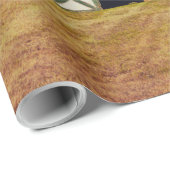 60lb Wrapping Paper Roll Sunset Barn Country Rusti Geschenkpapier (Rolleneckpunkt)