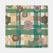 60s 70s Wallpaper Magnet (Vorne)