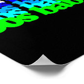 60s Baby 1960s Birthday Born Sixties Boomers Gen X Poster (Ecke)