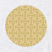 60s Paper Pattern Etiketten (Design 1)