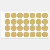 60s Paper Pattern Etiketten (Blatt)