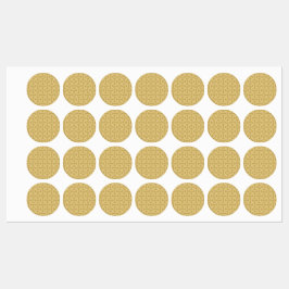 60s Paper Pattern Etiketten