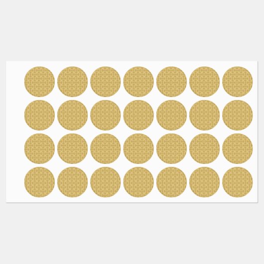 60s Paper Pattern Etiketten (Blatt)
