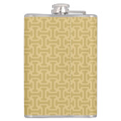 60s Paper Pattern Flachmann (Rückseite)